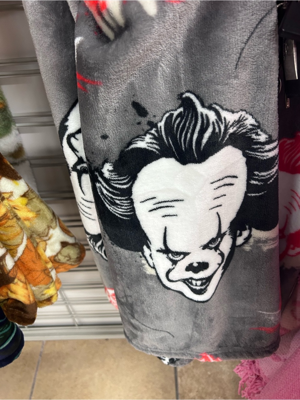 Pennywise Halloween Blanket 50x70 Super soft
